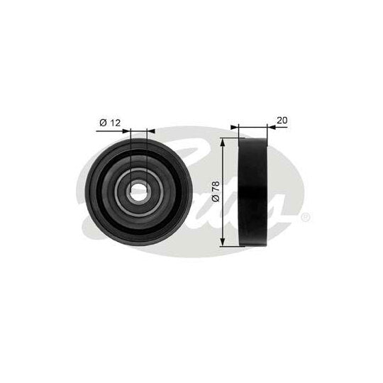 Gates auto part