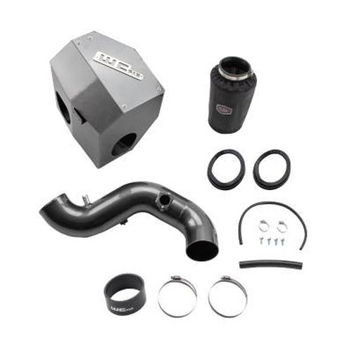 Wehrli Intake Kit 4in. for 07.5-09 Cummins 6.7L WCFab Grey WCFab Grey 100863-GRY
