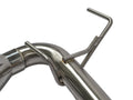 GrimmSpeed axle-back exhaust installed view