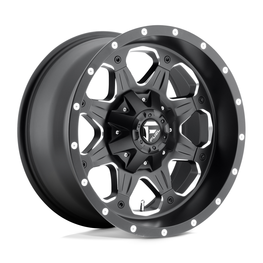 FUEL WHEELS BOOST 20X9 5X5 5.5 NB 4.50 87.1 -12MM CAST ALUMINUM MATTE BLACK MILLED D53420905745