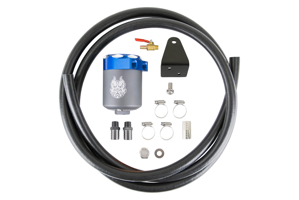 Sinister Diesel Billet Catch Can for 2008-2010 Ford Powerstroke F250/F350 6.4L - SD-BCC-6.4