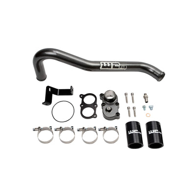 Wehrli Thermostat Housing Kit 2006-2010 Duramax LBZ LMM Fine Texture Black Fine Texture Black 100420-FTB