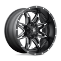 Fuel Wheels black auto part