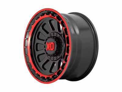 KMC Wheels black auto part