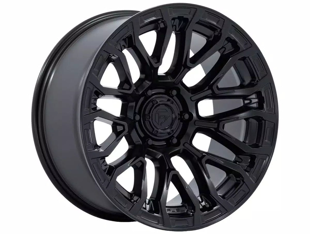 FUEL WHEELS CHISEL 20X9 6X5.5 106 20 BLK-OUT CAST ALUMINUM BLACKOUT FC899MX20906820