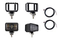 J.W Speaker 24V LED High Beam Front Position - 2 Light Kit with Mount Wire Harness 0530313