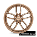 Wheel Pros Niche 1PC VOSSO 20X9 5X112 66.56 BRZ-BRS 38MM M2022090F8 38