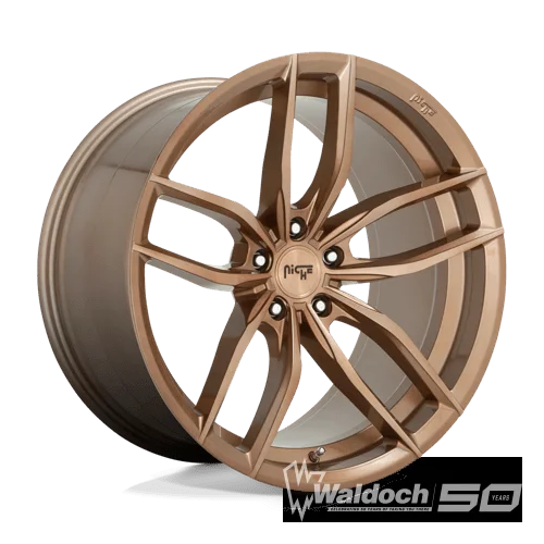 Wheel Pros Niche 1PC VOSSO 20X9 5X112 66.56 BRZ-BRS 38MM M2022090F8 38
