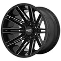 KRAKEN 22x10 8x165.10 GLOSS BLACK MILLED (18 mm)