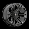 KMC Wheels auto part close-up