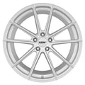 ~(49 lbs. 22X22X12)~ TSW BATHURST 20x10.5 5/120 ET25 CB76.1 SILVER W/MIRROR CUT FACE