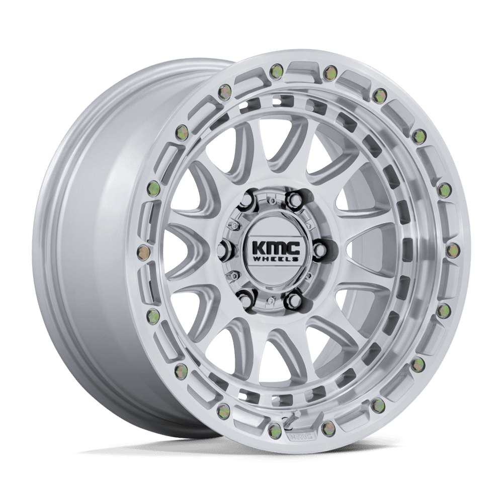 Wheel Pros CRUX 17X8.5 6X5.5 106 0 G-SLV-MCH-FC KM556SD17856800