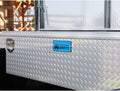 CROSSBODY TOOLBOX 14X20X60 DIAMOND PLATE MILL FINISH (EACH)