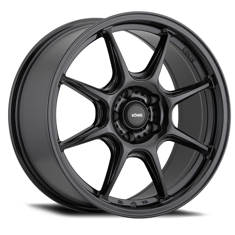 Konig Lockout 18x9.5 5x114.3 ET22 Gloss Black