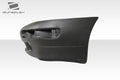 1995-1998 Porsche 911 Carrera 993 Duraflex Turbo Look Front Bumper Cover - 1 Piece