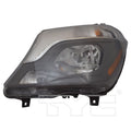 CAPA 1418 MD SPNTR VAN HALGN HEADLAMP ASSY LH