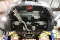 Megan Nissan 370z 09 Single Exit Exhaust (blue tip)