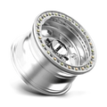 Wheel Pros HEX BL 17X9 8X170 MACH -38 KM23379087538N