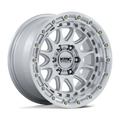 Wheel Pros CRUX 17X8.5 6X4.5 66 0 G-SLV-MCH-FC KM556SD17856400