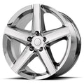 Wheel Pros PR129C 20X9 5X5.0 71.5 CHROME 34MM 129C-297334