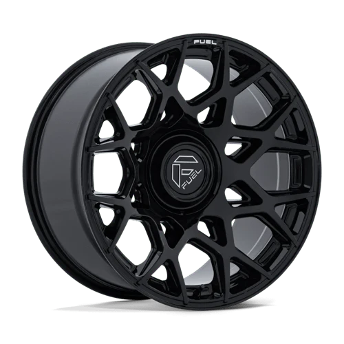 FUEL WHEELS HEIST 20X10 BLANK 78 -18 G-BLK CAST ALUMINUM GLOSS BLACK FC907BX20100018N