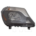 CAPA 1418 MD SPNTR VAN HALGN HEADLAMP ASSY RH