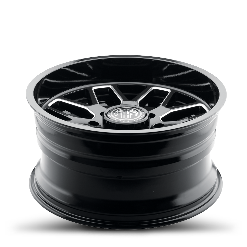 MONARCH 901 22X10 GLOSS BLACK/MILLED 6X135 21MM OS 87.1 CB