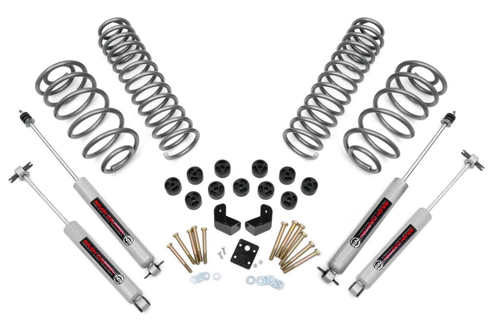 Rough Country 3.75 Inch Lift Kit Combo 4 Cyl N3 Jeep Wrangler TJ (97-06) Wrangler Unlimited (04-06) 646.20