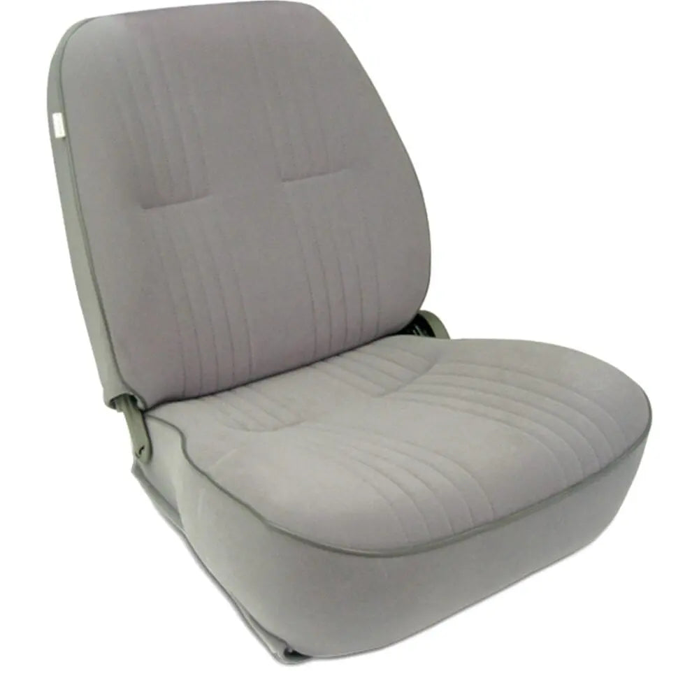 PRO 90LOW BACK W/O HEADREST LOW BACK GREY VELOUR LEFT