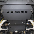 RCI Metalworks skid plate installed view