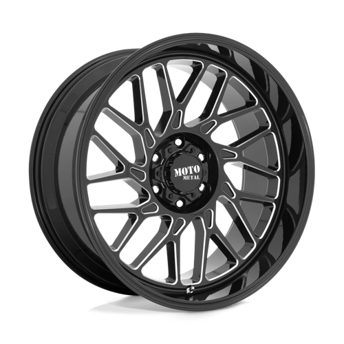 MO805 22X10 6X135 18MM GLOSS BLACK MILLED