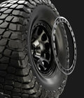 Method Race Wheels MR416 Beadlock 15x7 6 1 55mm Offset 5x4.5 68mm Centerbore Machined - Clear Coat w BH-H24100 MR41657012361B