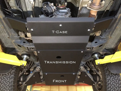 RCI Metalwork Transmission Skid Plate 24-Present Tacoma/25- Present 4Runner - 3/16 Steel - Black Powdercoat 24TACOT4RTRANSNHSTBK