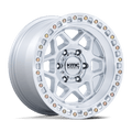 Wheel Pros TORX 17X8.5 6X4.5 66 0 G-SLV MACH-FC KM553SD17856400