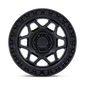 Wheel Pros TORX 17X8.5 6X5.5 106 0 M-BLK G-BLK-LP KM553MB17856800