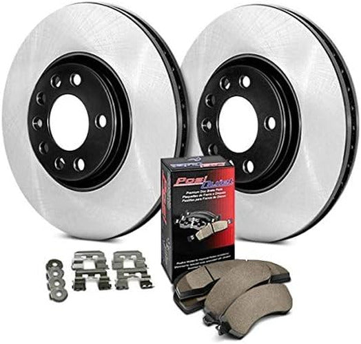 OE COATED BRAKE KIT 2 WHEEL