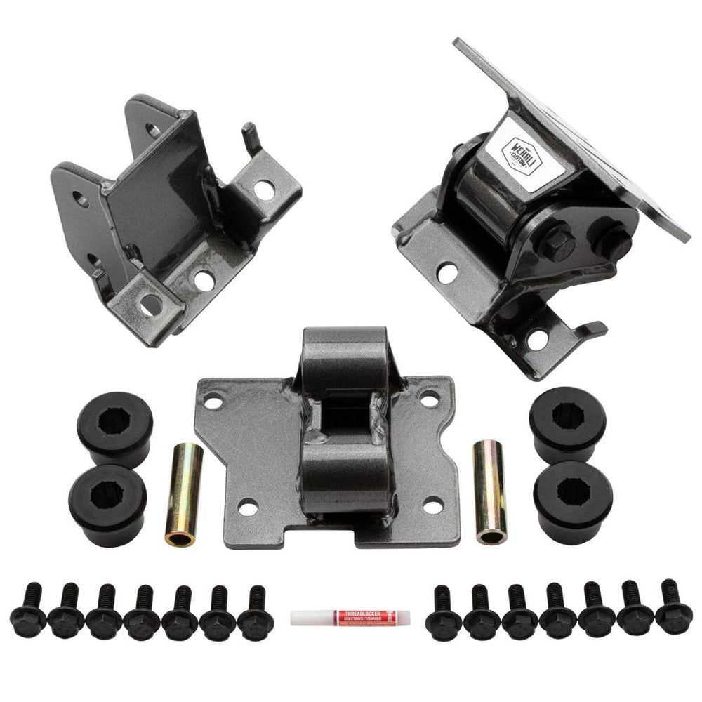 Wehrli Engine Mount Heavy Duty 2001-2010 Duramax LB7 LLY LBZ LMM Chevy Orange Chevy Orange 100158-CRO