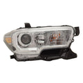 1923 TY TACOMA HALOGEN CHR W/O LED DRL W/ FL HEADLIGHT ASSY RH