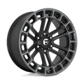 FUEL WHEELS D720 HEATER 20X9 6X5.5 78 MBT 1 CAST ALUMINUM MATTE BLACK DDT MACHINED D72020907750