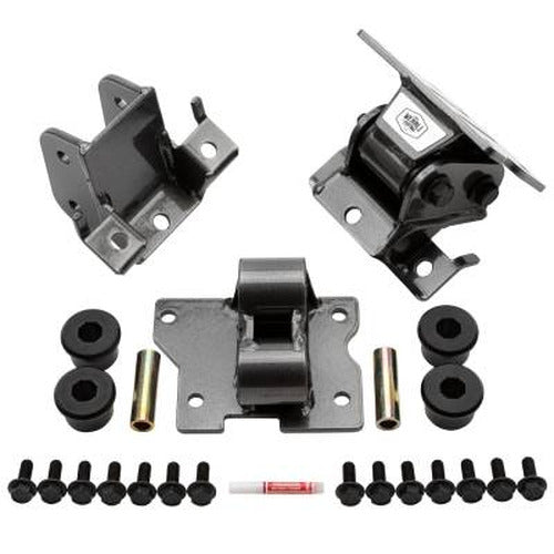 Wehrli Engine Mount Heavy Duty 2001-2010 Duramax LB7 LLY LBZ LMM Gloss Black Gloss Black 100158-GB