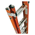 WERNER 20FT FIBERGLASS EXTENSION LADDER TYPE IA 300# CAPACITY D62202