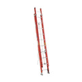 WERNER 20FT FIBERGLASS EXTENSION LADDER TYPE IA 300# CAPACITY D62202