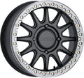 Raceline Wheel ALPHA BLACK W/GUNMETAL RING 17X7 4X137 25 A14BG-7703725