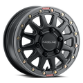 Raceline Wheel ALPHA BLACK W/GUNMETAL RING 17X7 4X137 25 A14BG-7703725