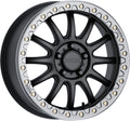Raceline ALPHA BLACK W/GUNMETAL RING 17X7 5X114.3 40 - A14BG-7701240