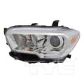 CAPA 1920 TY TACMA HALGN W/O LED DRL HEADLAMP ASSY LH