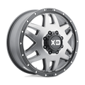 XD130 20X8.25 8X6.5 M-GRY BLK-RING 127MM