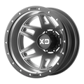 XD130 20X8.25 8X6.5 M-GRY BLK-RING 127MM