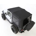 9706 WRANGLER TJ SOFT TOP PREMIUM REPLACEMENT SOFT TOP W/TINTED WINDOWS PROT3K BLACK