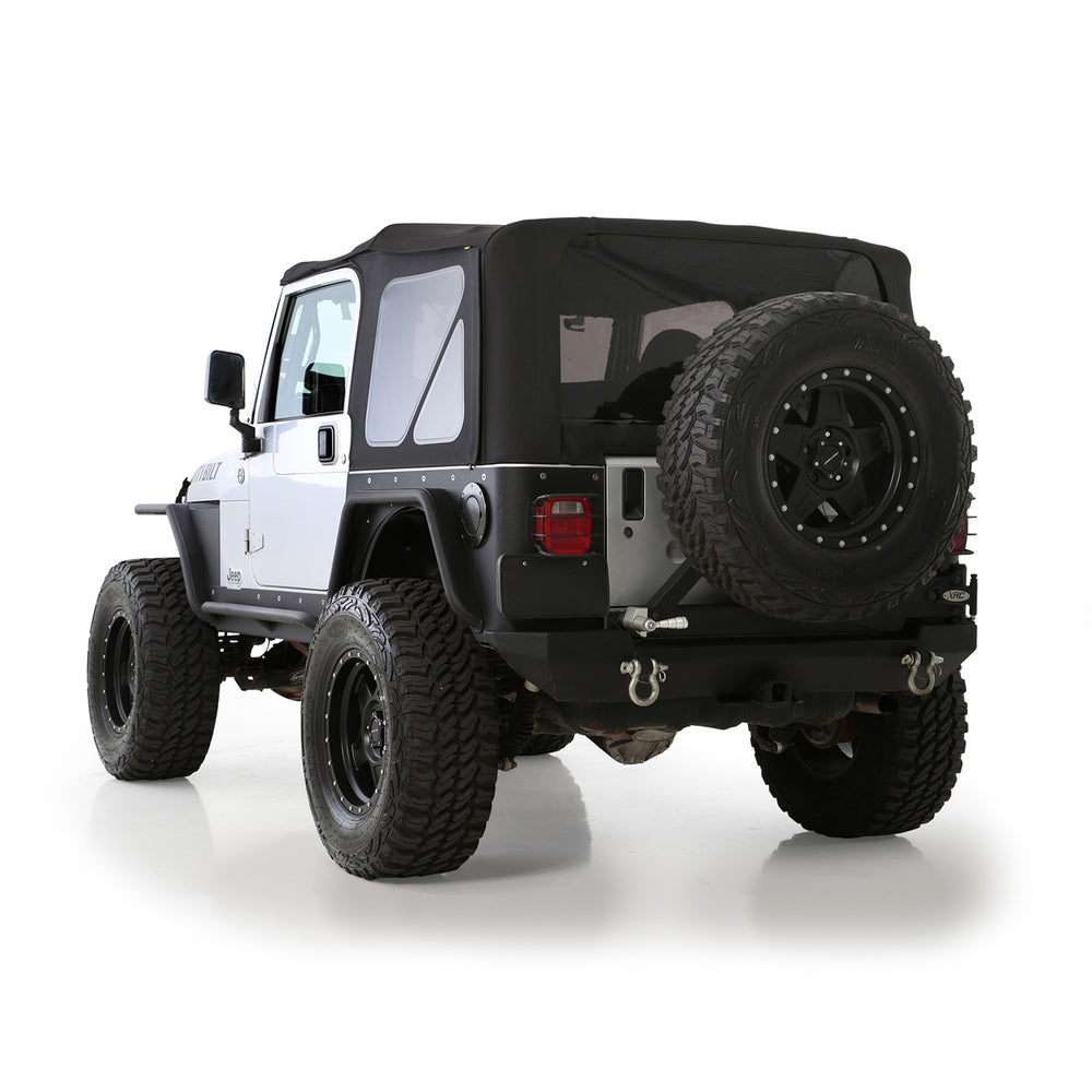 9706 WRANGLER TJ SOFT TOP PREMIUM REPLACEMENT SOFT TOP W/TINTED WINDOWS PROT3K BLACK